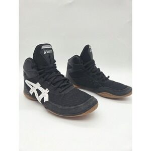 Kids Wrestling Shoes 4.5 Black Good Matflex 6 ASICS 1084A011